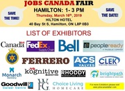 Hamilton Job Fair – May 16th,  2019
