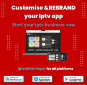 Get your rebranded iptv player in five 5 days for your iptv business
