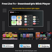 Download this fastest smartest and free iptv app now - IPTV BLINK PLAY